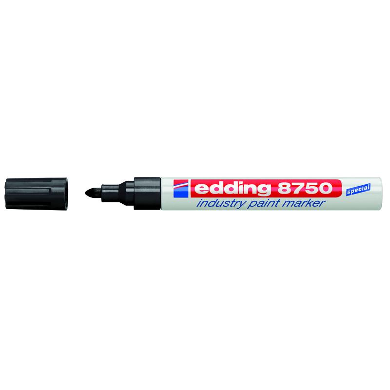 Маркер edding Industry Paint e-8750/01, 2-4 мм чорний